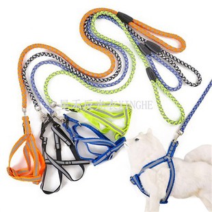 Светоотражающий поводок для собак
