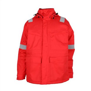 Зимняя светоотражающая защитная куртка